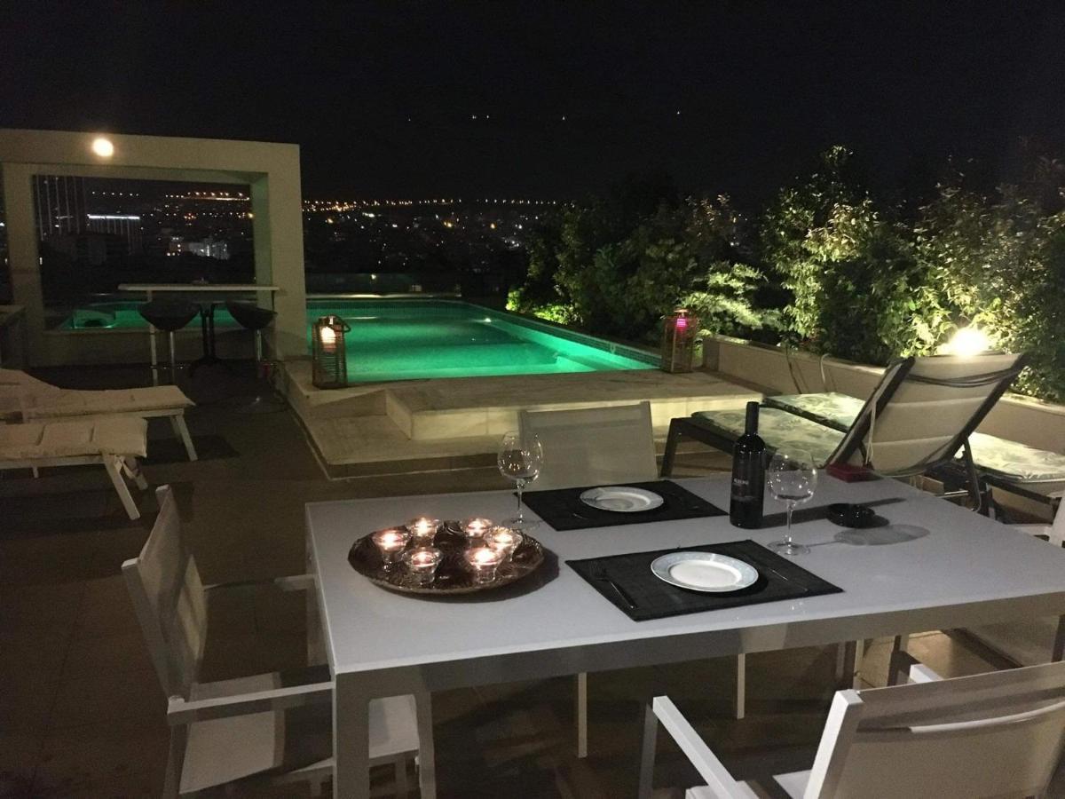 Apartamento Athens Lycabettus Hill Penthouse, Private Roof Garden & Pool Exterior foto