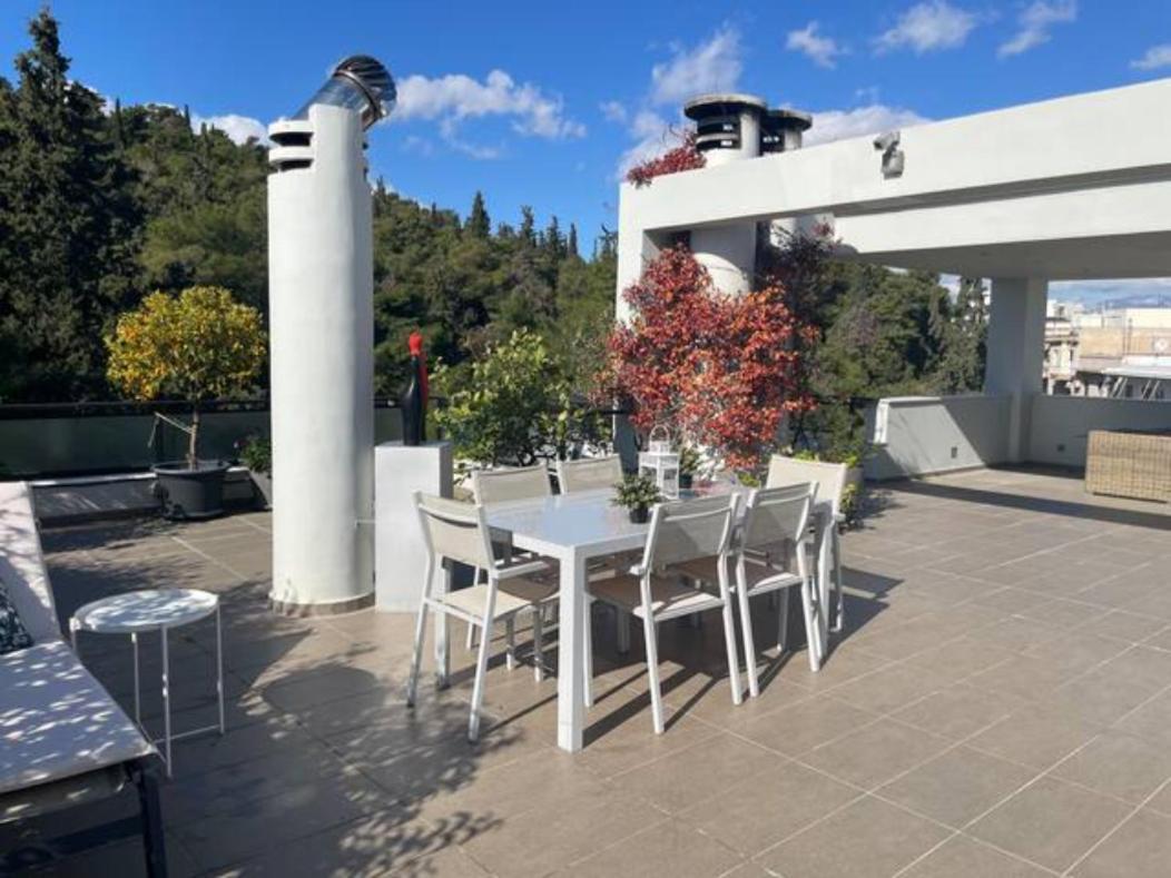 Apartamento Athens Lycabettus Hill Penthouse, Private Roof Garden & Pool Exterior foto