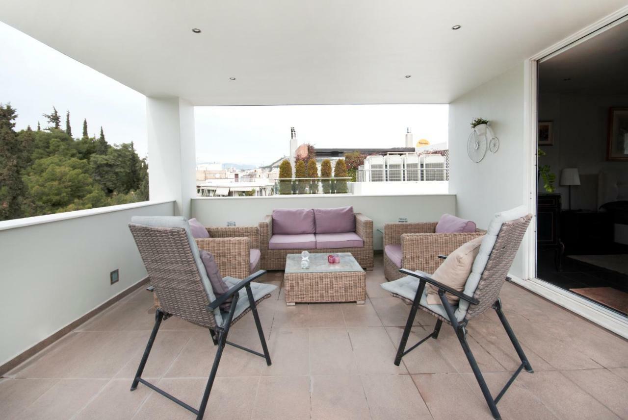 Apartamento Athens Lycabettus Hill Penthouse, Private Roof Garden & Pool Exterior foto